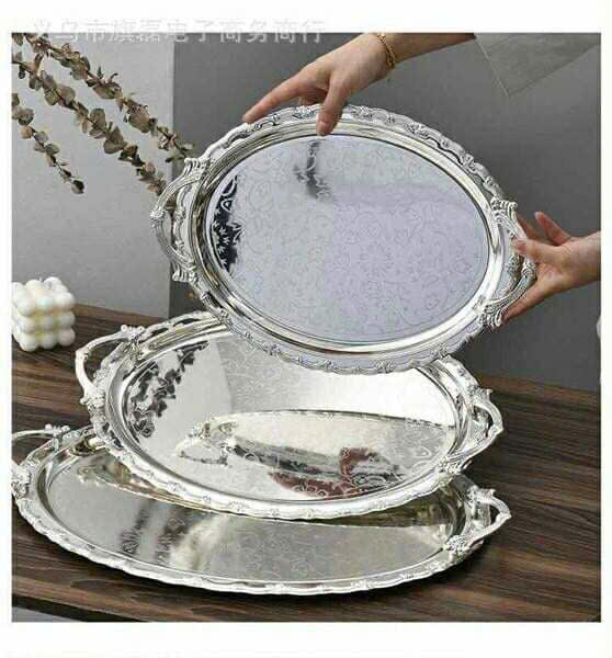Khay phục vụ - Decor đẹp đỉnh cực sang Dáng Oval hàng chính hãng
