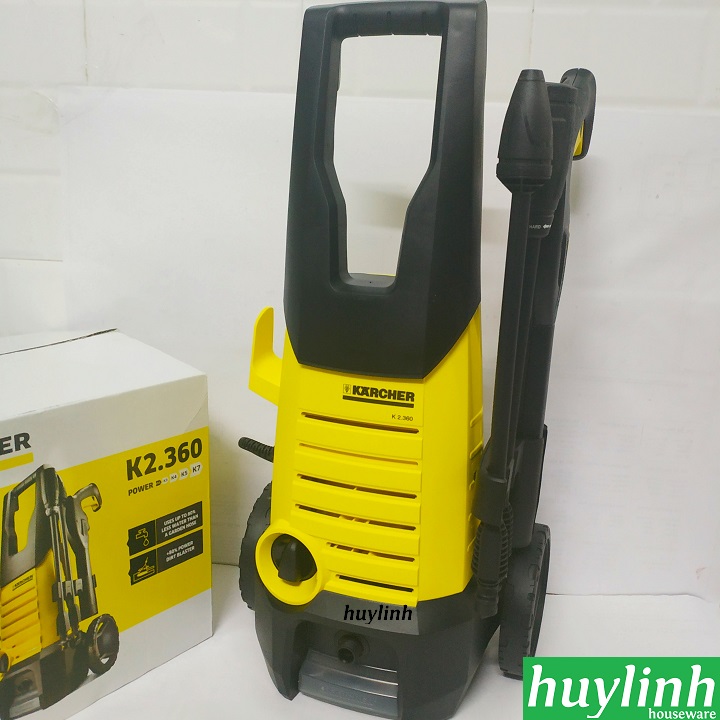 Máy xịt rửa xe cao áp Karcher K2 360 - Hàng chính hãng