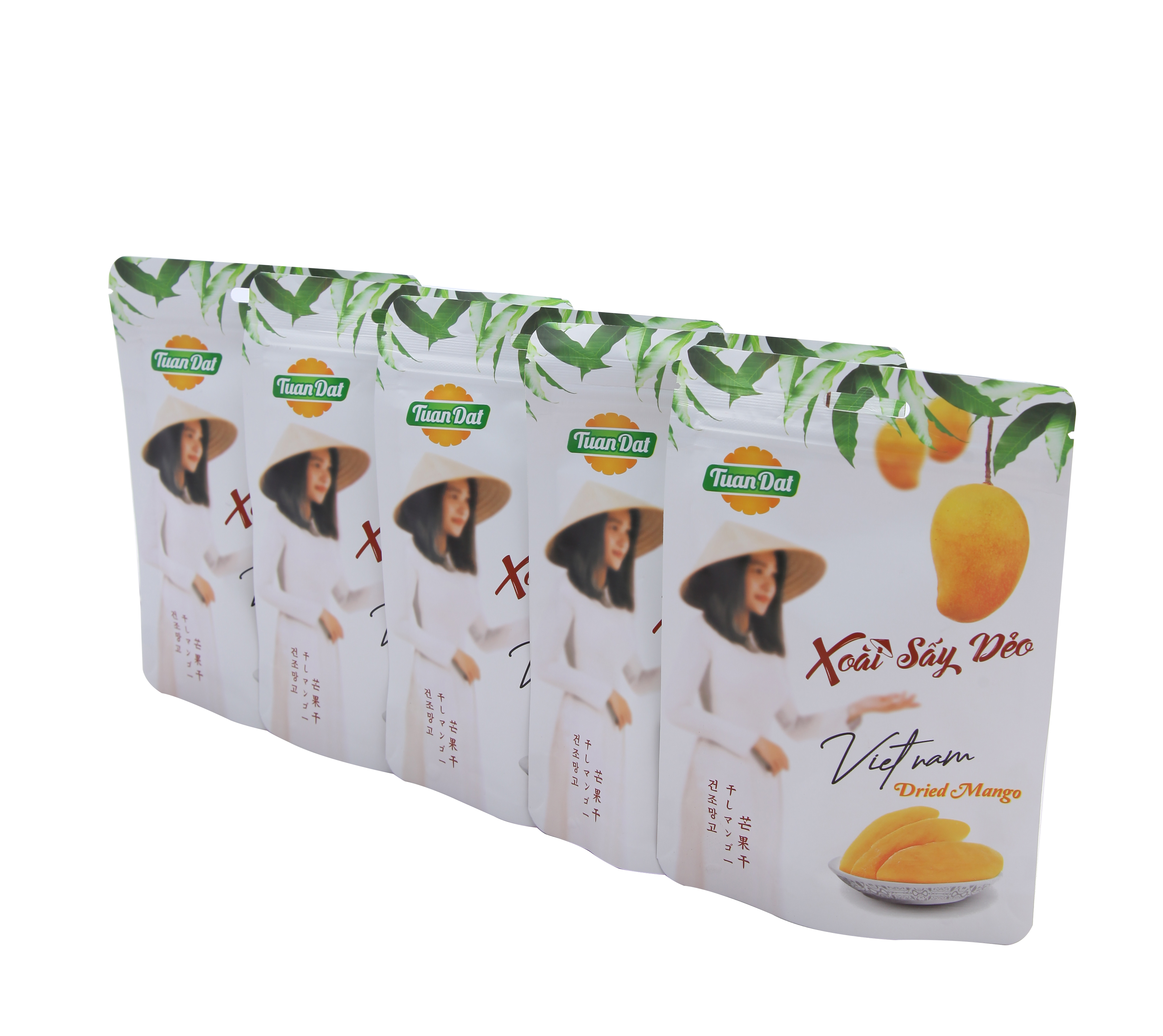 Xoài sấy dẻo túi 100g