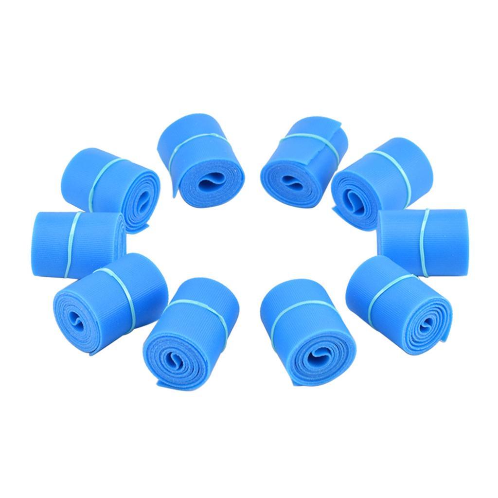 Of 10 1'' Paramedic  Rubber Tourniquet Kit for Outdoor Hiking