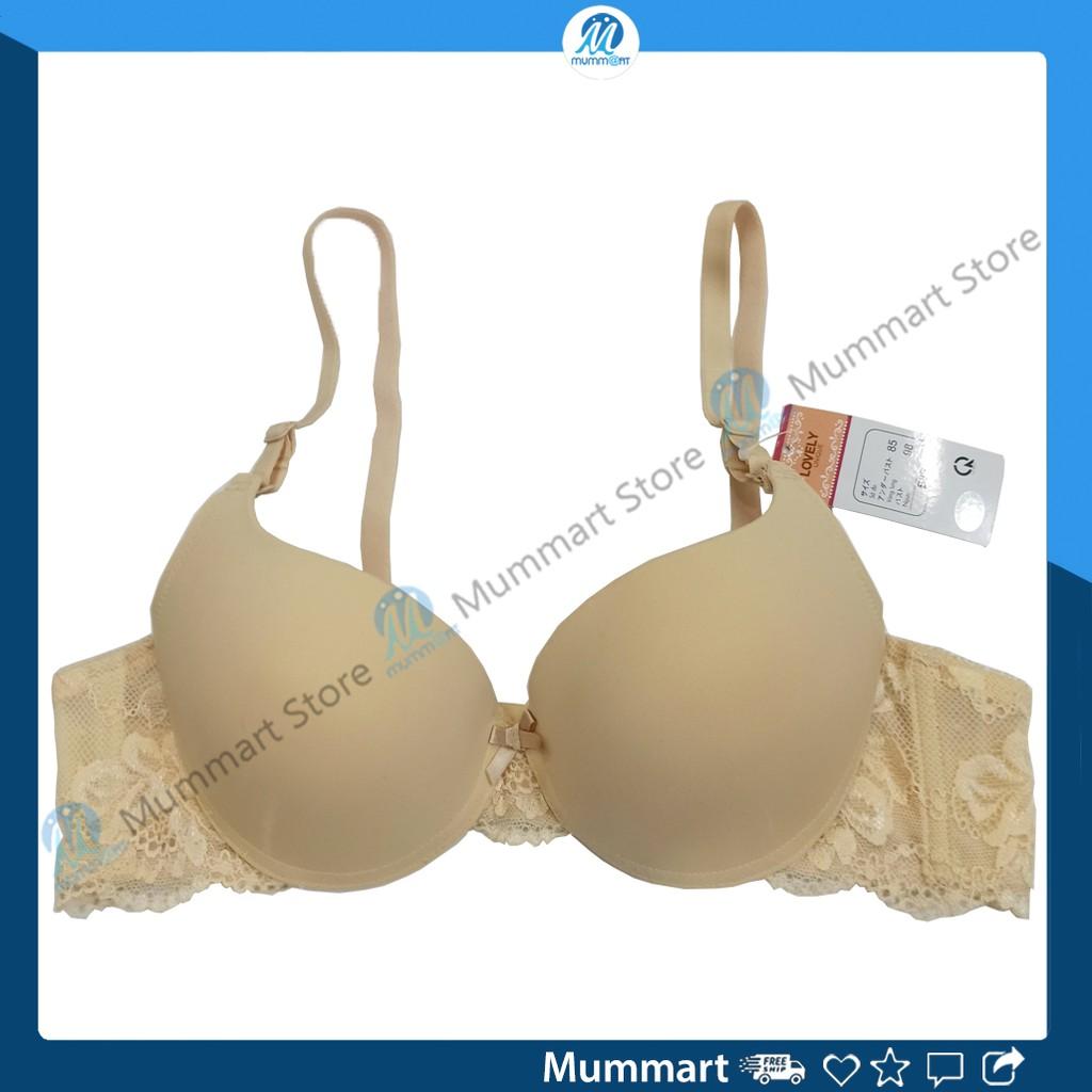 Áo lót nữ siêu đẩy tạo khe lovely 175, áo ngực mút vừa siêu nâng lovely 175