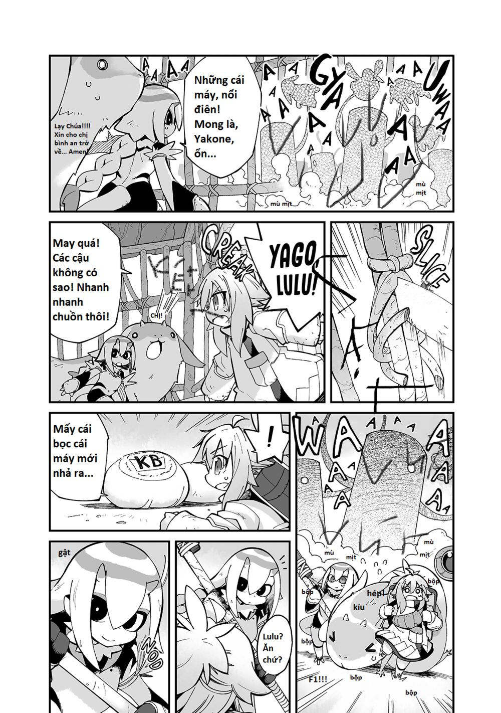 ngay cả khi hậu tận thế, thật hạnh phúc vẫn còn được sống... chapter 11 19