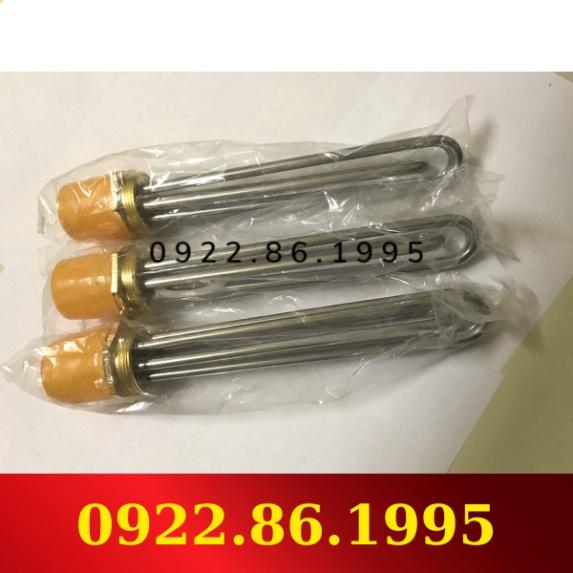 Điện trở củ ren đồng phi 48 sợi đốt inox 304 DN40 hàng nhập