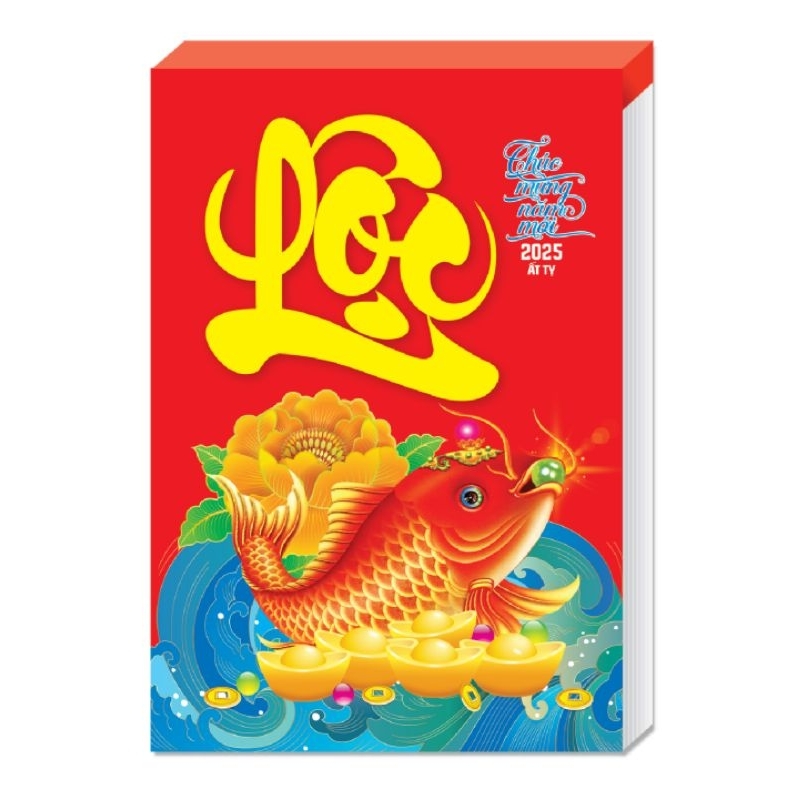 Lịch 2025 - Bloc đại lỡ - Phong cảnh Việt Nam - Lời hay ý đẹp - DVA 17
