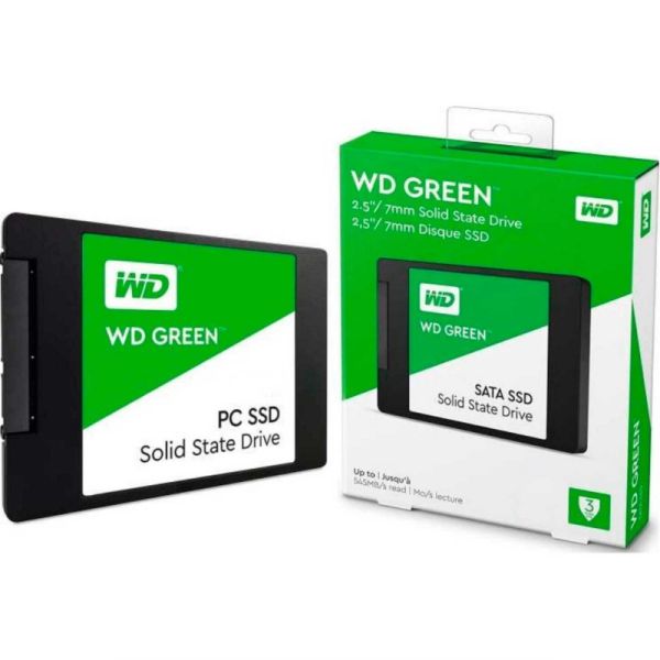 Ổ Cứng SSD WD Green 120GB 3D NAND - WDS120G2G0A - Hàng Chính Hãng + Tặng Đèn Led