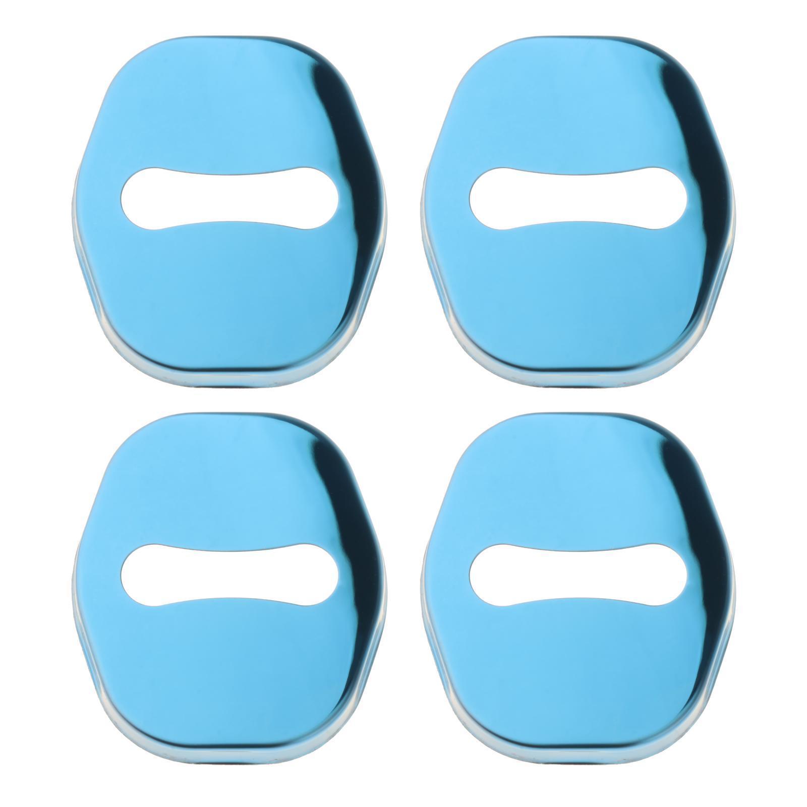 4Pcs Car Door Lock  Cover Decor Metal for Byd Yuan Plus Atto 3