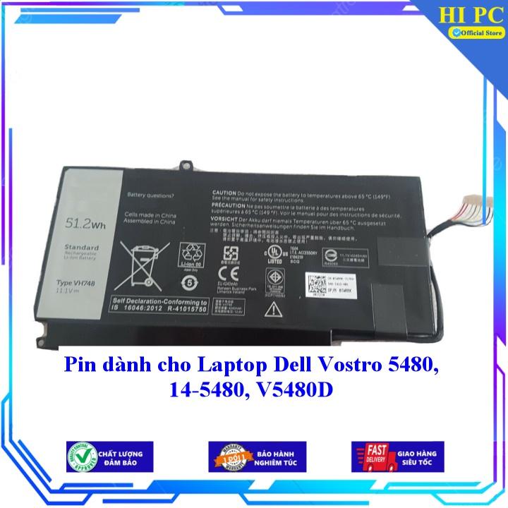 Pin dành cho Laptop Dell Vostro 5480 14-5480 V5480D - Hàng Nhập Khẩu