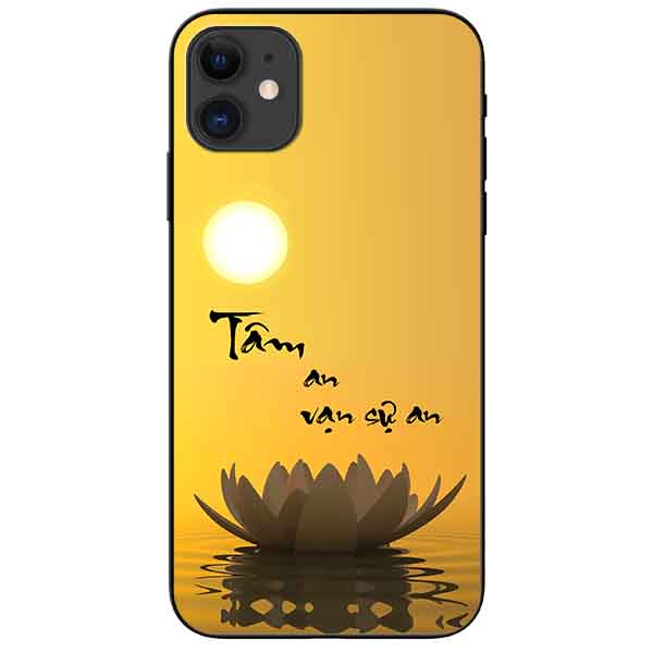 Ốp lưng in cho Iphone 11 Mẫu Tâm An