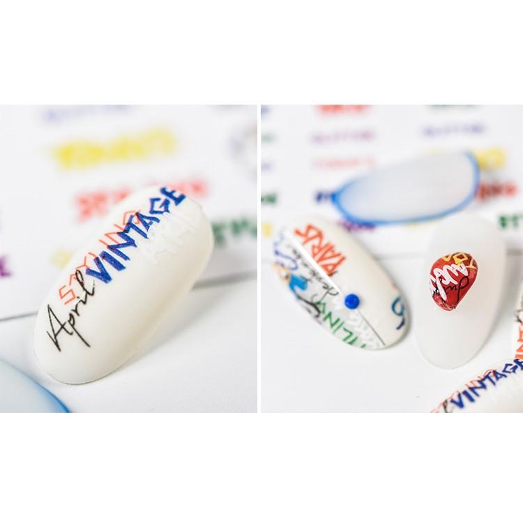 Sticker 3D magico - Hình dán móng tay 483
