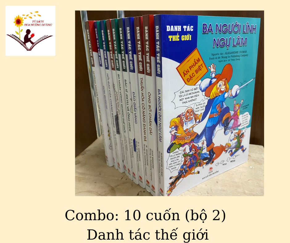 Combo 10 cuốn danh tác thế giới (phần 2)