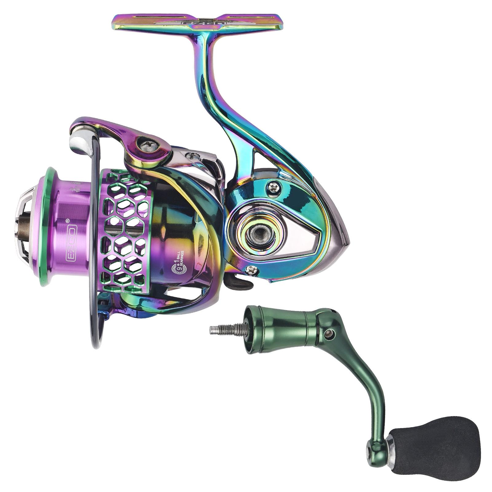 9+1BB Spinning Reel 5.2:1 with Interchangeable Left and Right Handle