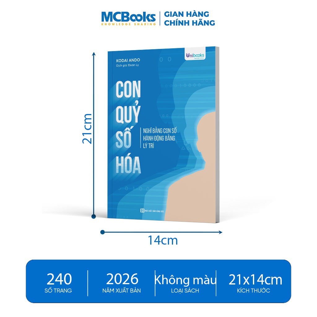 Sách Unibooks - Con Quỷ Số Hóa – Nghĩ Bằng Con Số, Hành Động Bằng Lý Trí