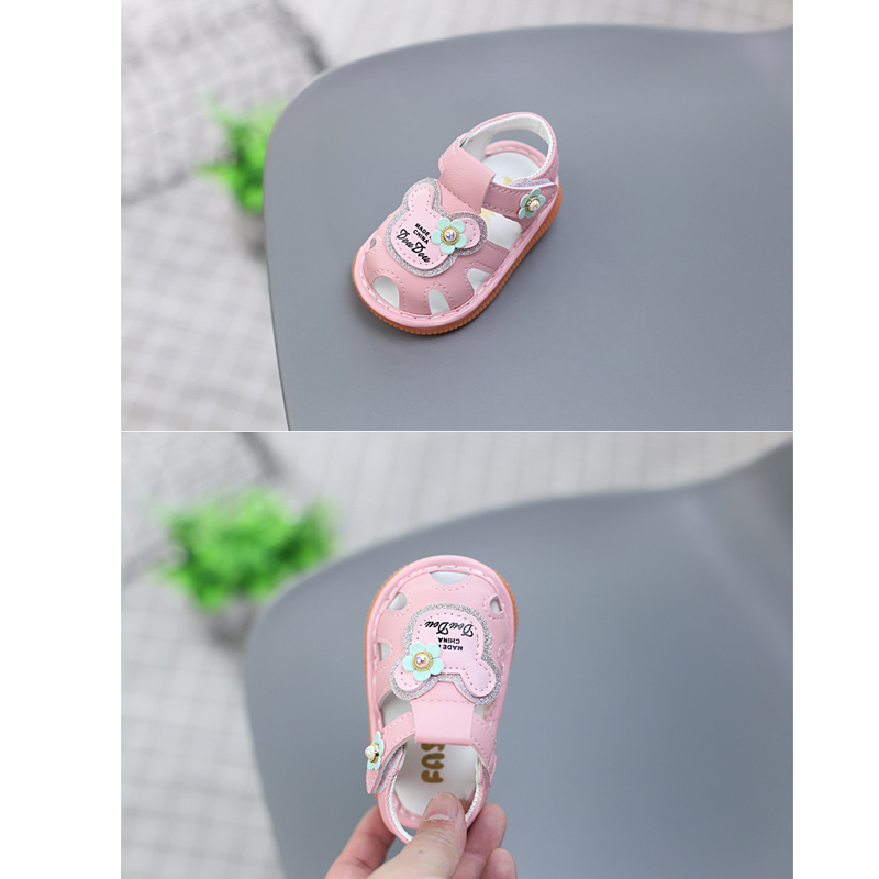 Giày Sandal quai hậu cho bé, giày tập đi siêu nhẹ, chống trơn trượt – GSD9123