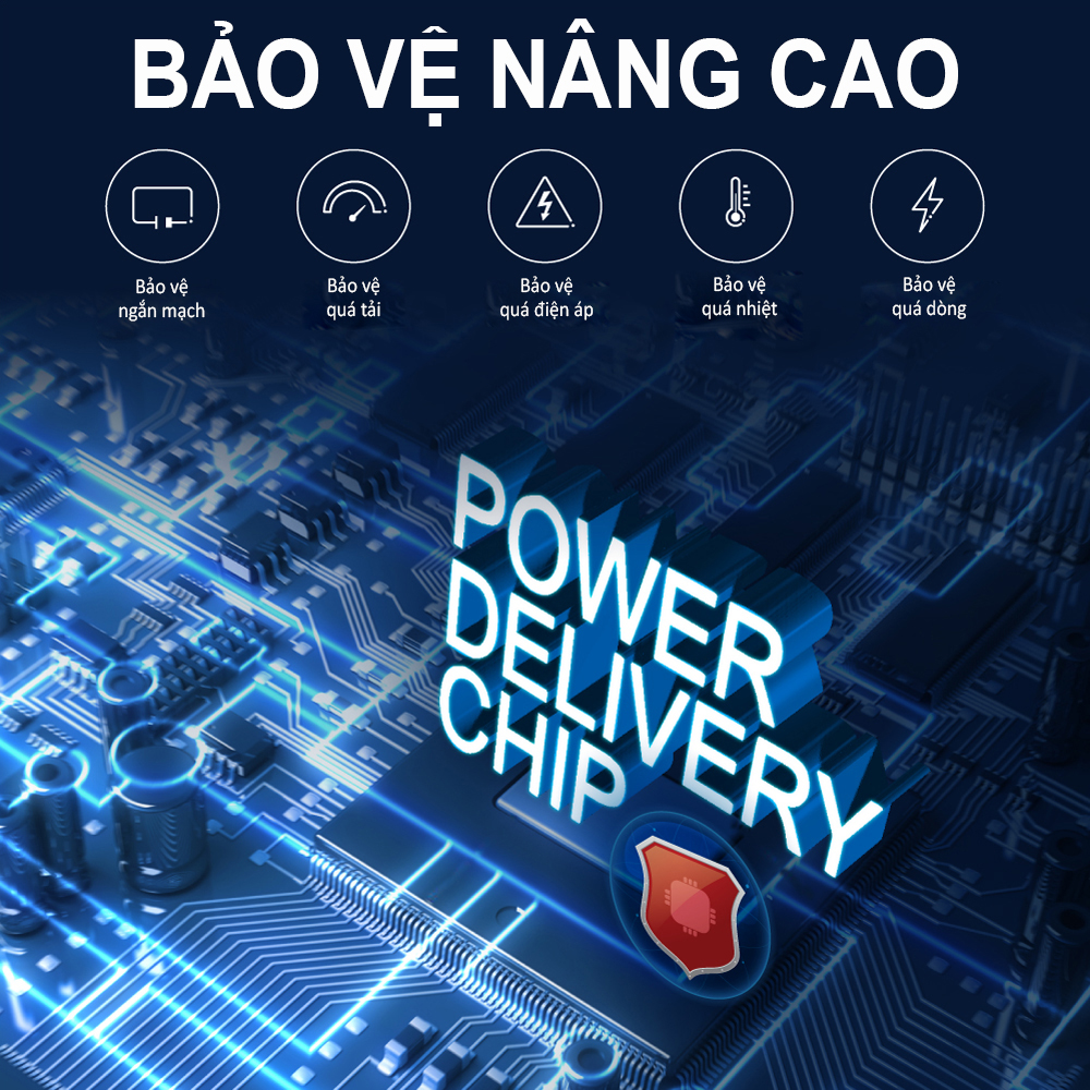 Củ sạc nhanh 20W PROLiNK PTC21801 có 2 cổng USB-A & USB-C dành cho iPhone, iPad, Samsung, Xiaomi - Hàng chính hãng