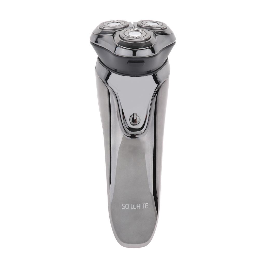 Rechargeable Waterproof Electric Shaver Wet & Dry Rotary Shavers for Men Electric Shaving with Pop-up Trimmer
