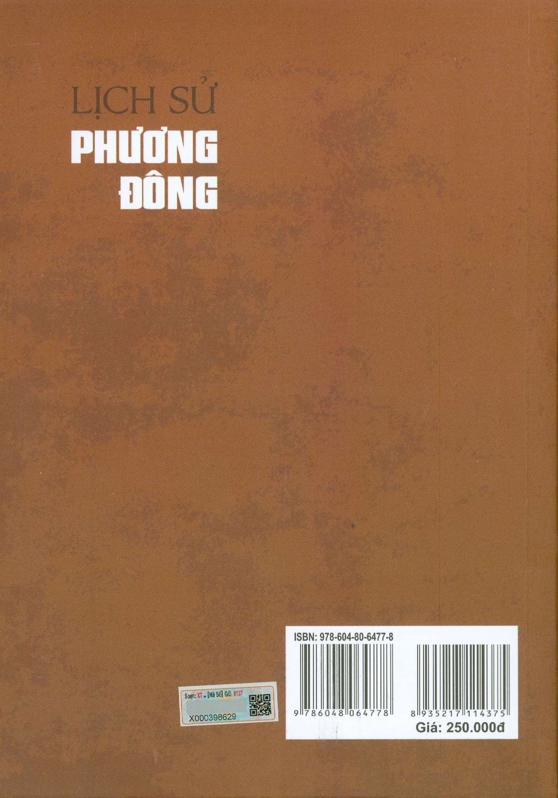 LỊCH SỬ PHƯƠNG ĐÔNG