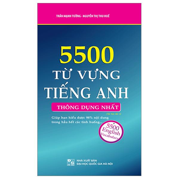 5500 Từ Vựng Tiếng Anh Thông Dụng Nhất