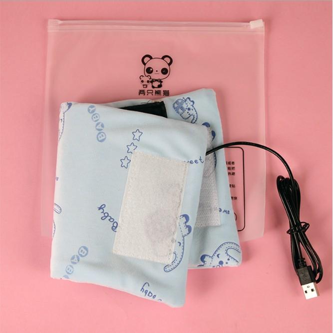 Khăn quấn bình sữa hâm nóng Sweet Baby USB - AsiaMart