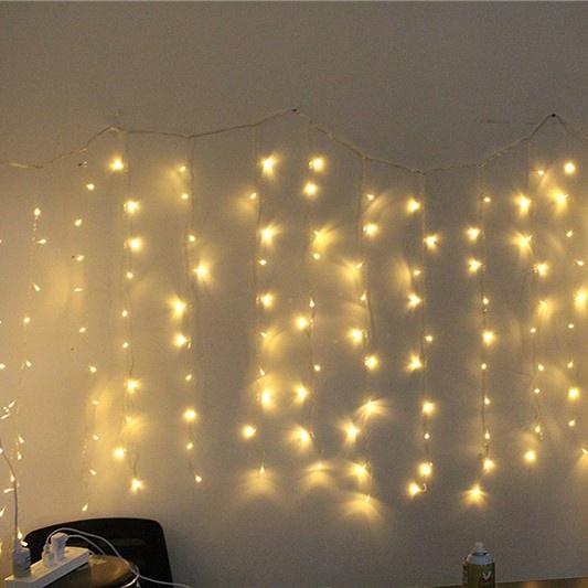 5M 216 LED String Fairy Lights Icicle Lights for Outdoor Xmas party