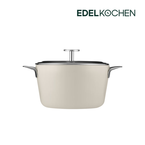 Nồi Edelkochen Vola 5 lớp inox316, KT D20cm màu mid Ivory