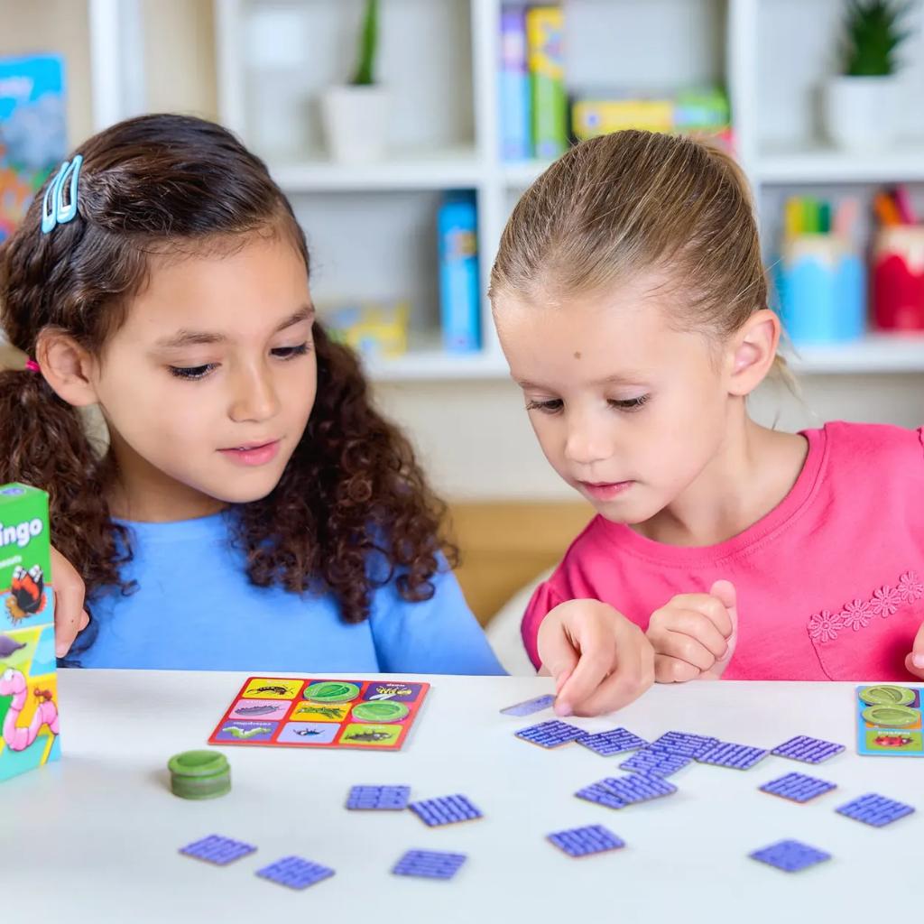 Trò chơi trí tuệ Little Bug Bingo giúp trẻ phát triển kỹ năng quan sát và khả năng ghi nhớ