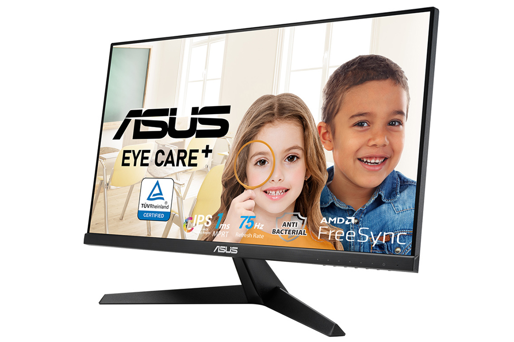 Asus LCD VY249HE/23.8&quot;F/1ms/75Hz/250cd2/Cáp HDMI/Đen - Hàng chính hãng