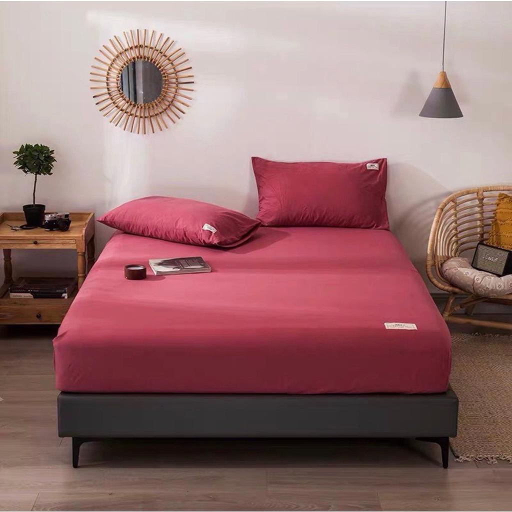 Bộ Ga Giường Vỏ Gối Cotton Tici HIN BEDDING, Drap Trải Nệm Đủ Kích Thước 1m2, 1m4, 1m6, 1m8