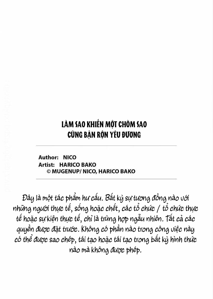 làm sao để khiến một chòm sao dễ thương cũng bận rộn với tình yêu chapter 2 35