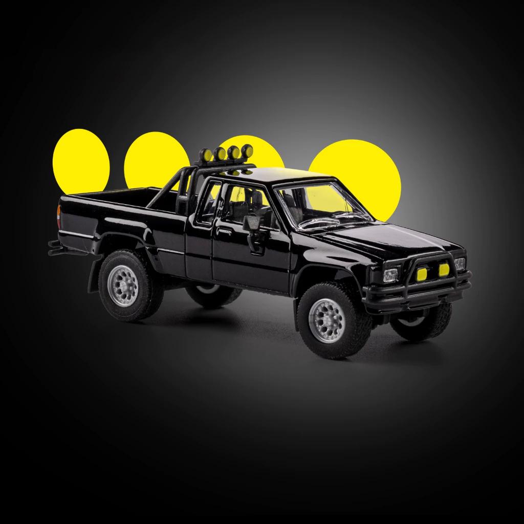 Đồ Chơi Mô Hình Xe Collection Series - Majorette 8505001000 - 1985 Toyota Hilux SR5 Pickup