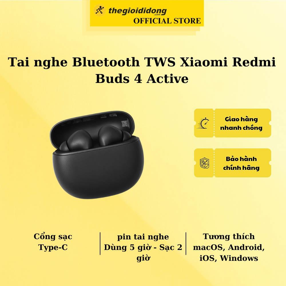 Tai nghe Bluetooth True Wireless Xiaomi Redmi Buds 4 Active - Hàng Chính Hãng