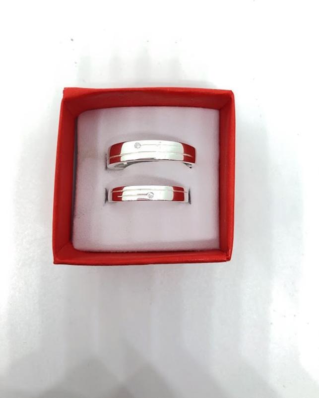 Nhẫn Đôi - Mẫu 35-NĐ0035-Cỡ Nhỏ