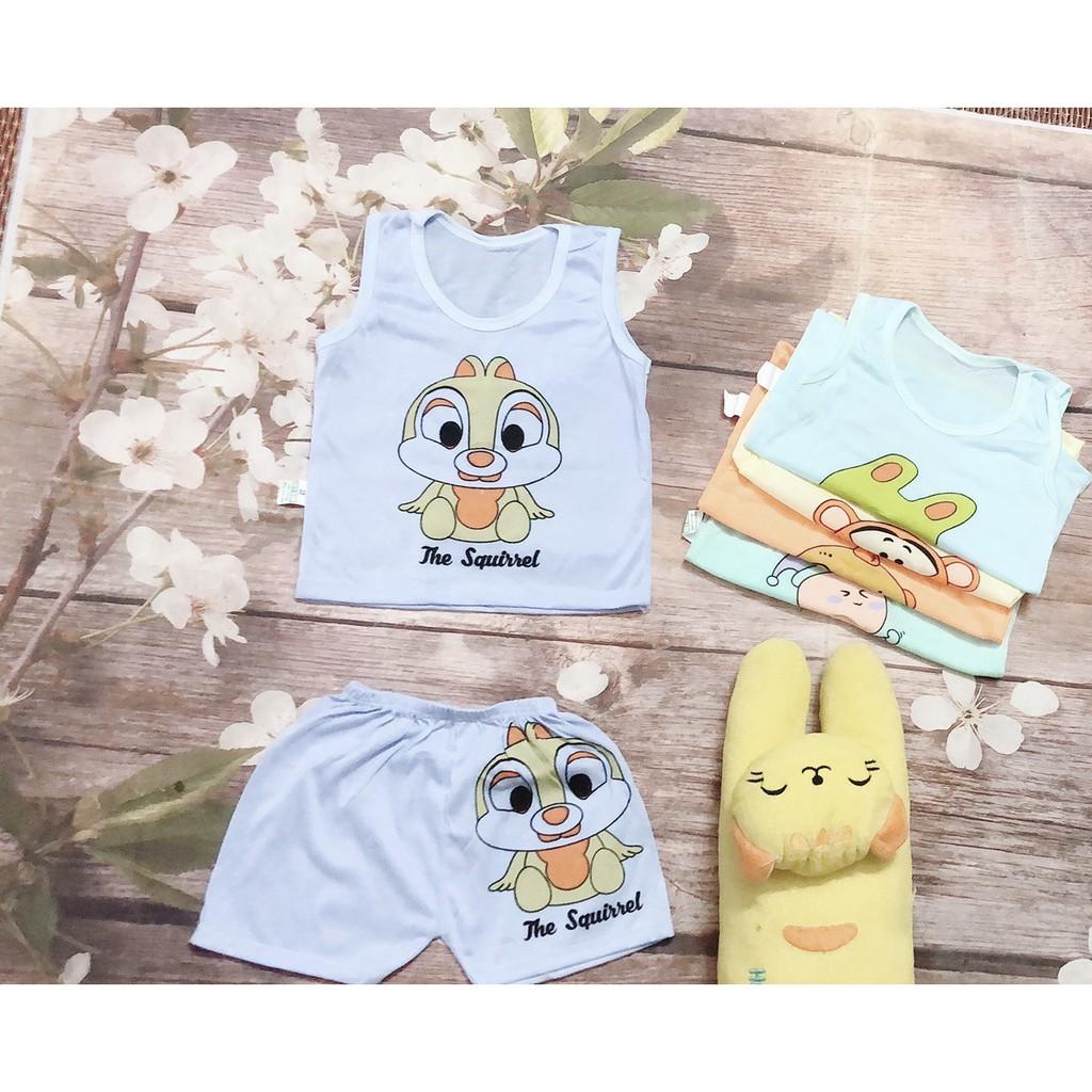 Combo 10 bộ cotton ba lỗ đủ màu cho bé cater's cotton size 2-6/quần áo trẻ em/Bộ bé trai/Bộ bé gái