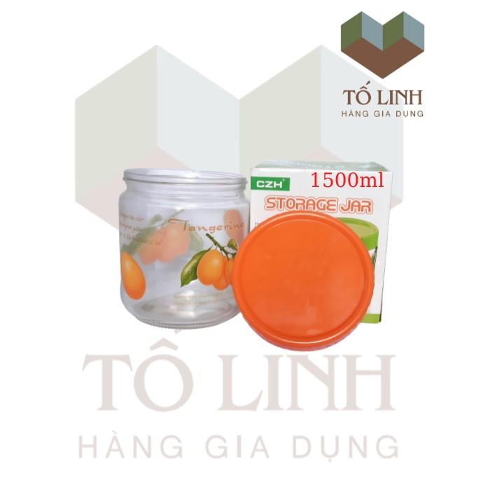 Hủ Keo Bông Thủy Tinh 8120,Hủ Gia Vị