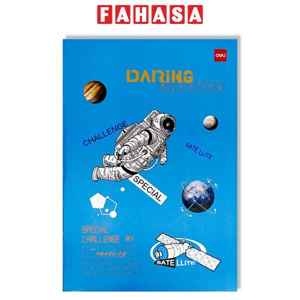 Tập Học Sinh Phi Hành Gia - Ly Ngang - 200 Trang 70gsm - Deli NB200-SPO-ID