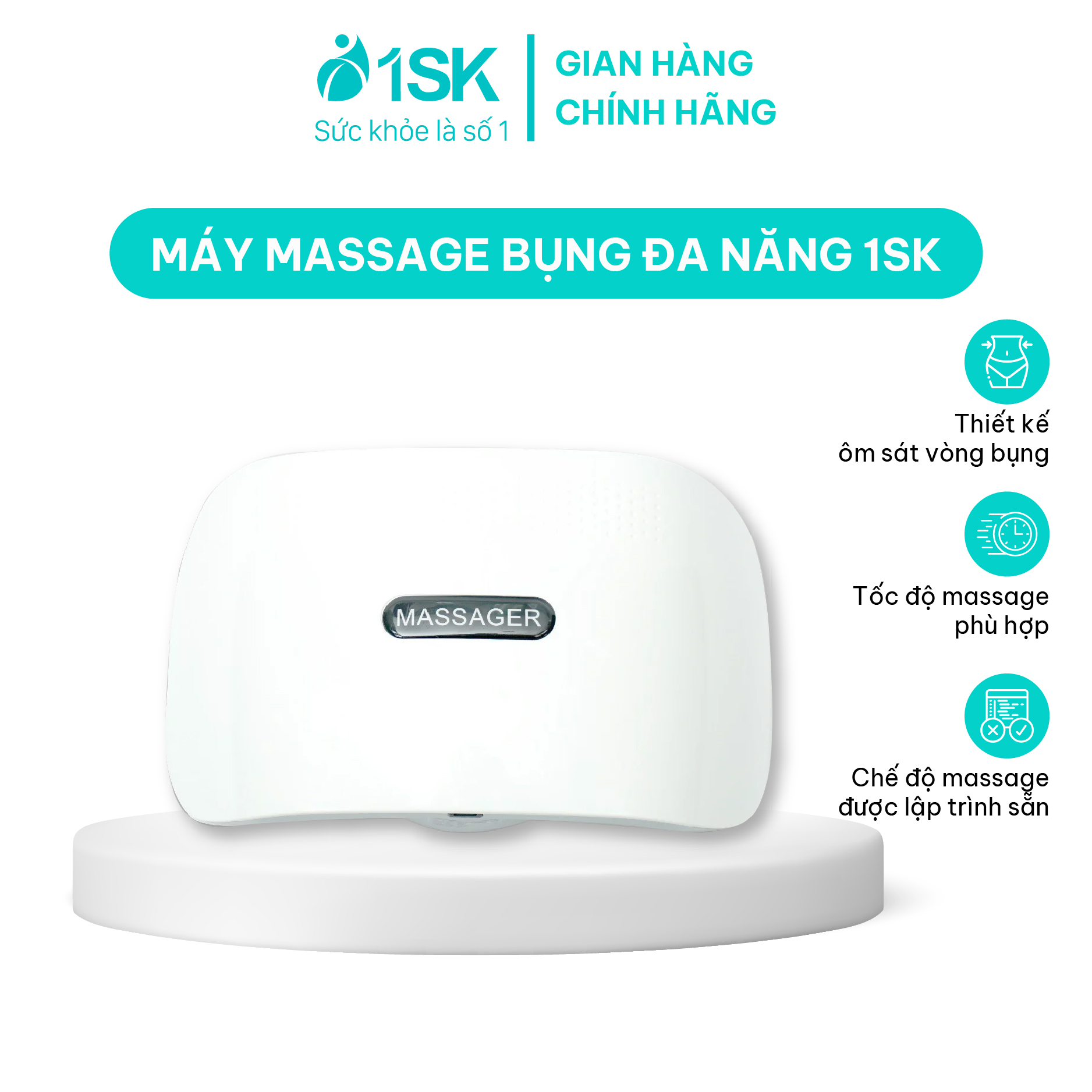 Máy massage bụng đa năng 1SK MB - 21