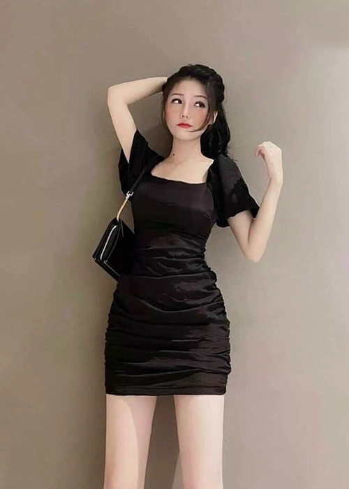 Đầm Ôm Body Hỡ Lưng Đan Dây Thời Trang