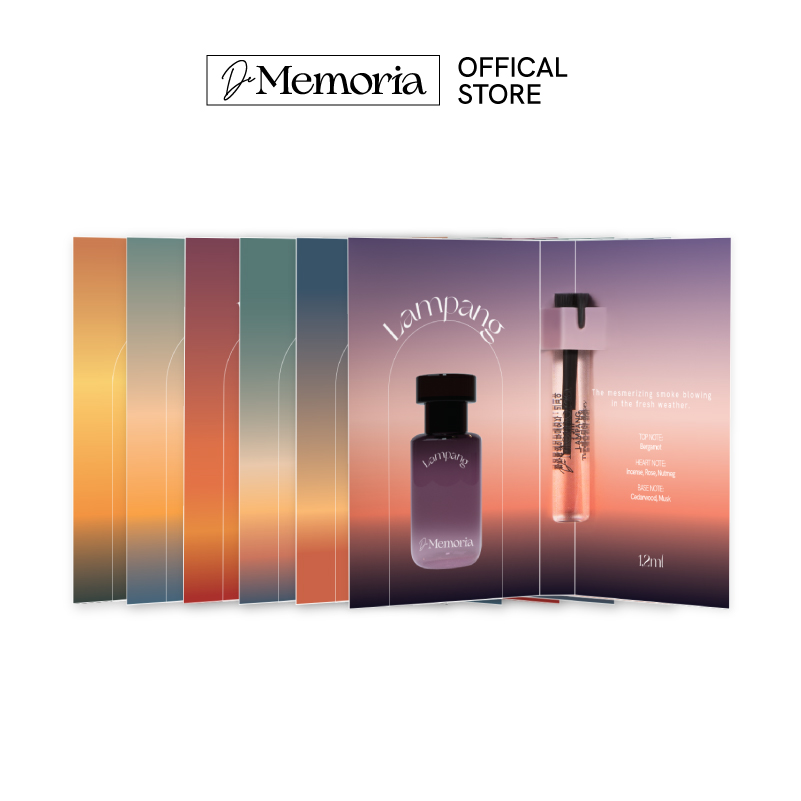 Nước hoa Hàn Quốc De Memoria Minisize 1,2ml - BST Ký Ức Bất Tận, Mùi Hương Phương Đông Lắng Đọng