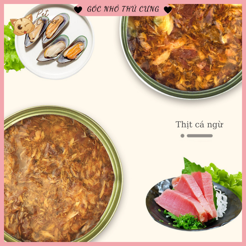 Pate cao cấp Miaoshuang cho mèo (170g