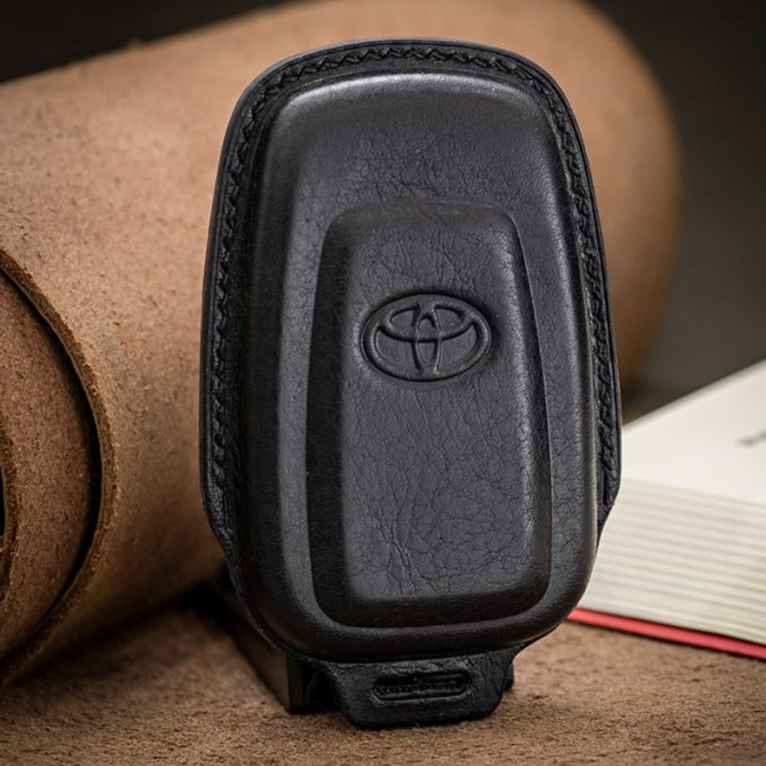 Bao Da Chìa Khóa ô tô TOYOTA COROLLA CROSS | Bọc chìa khóa ô tô da thật khâu tay