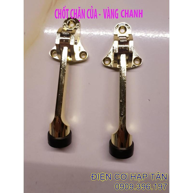 CHỐT CHẶN CỬA –CHO CHUNG CƯ , NHÀ Ở - HÌNH MÓNG NGỰA- VÀNG CHANH