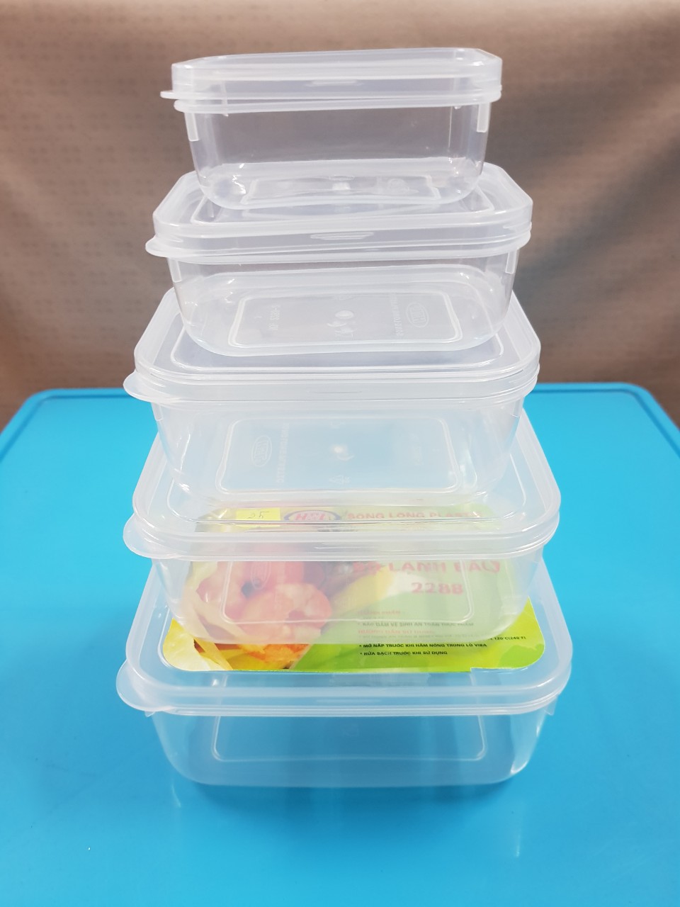 Bộ hộp nhựa đựng thực phẩm 