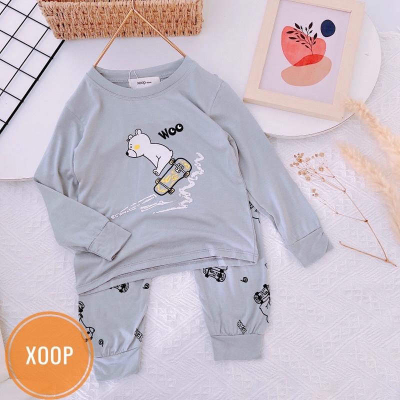 BỘ DÀI THUN LẠNH XOOP IN HOẠ TIẾT GẤU WOO (SP002044 ) SHOP PHÚC YẾN