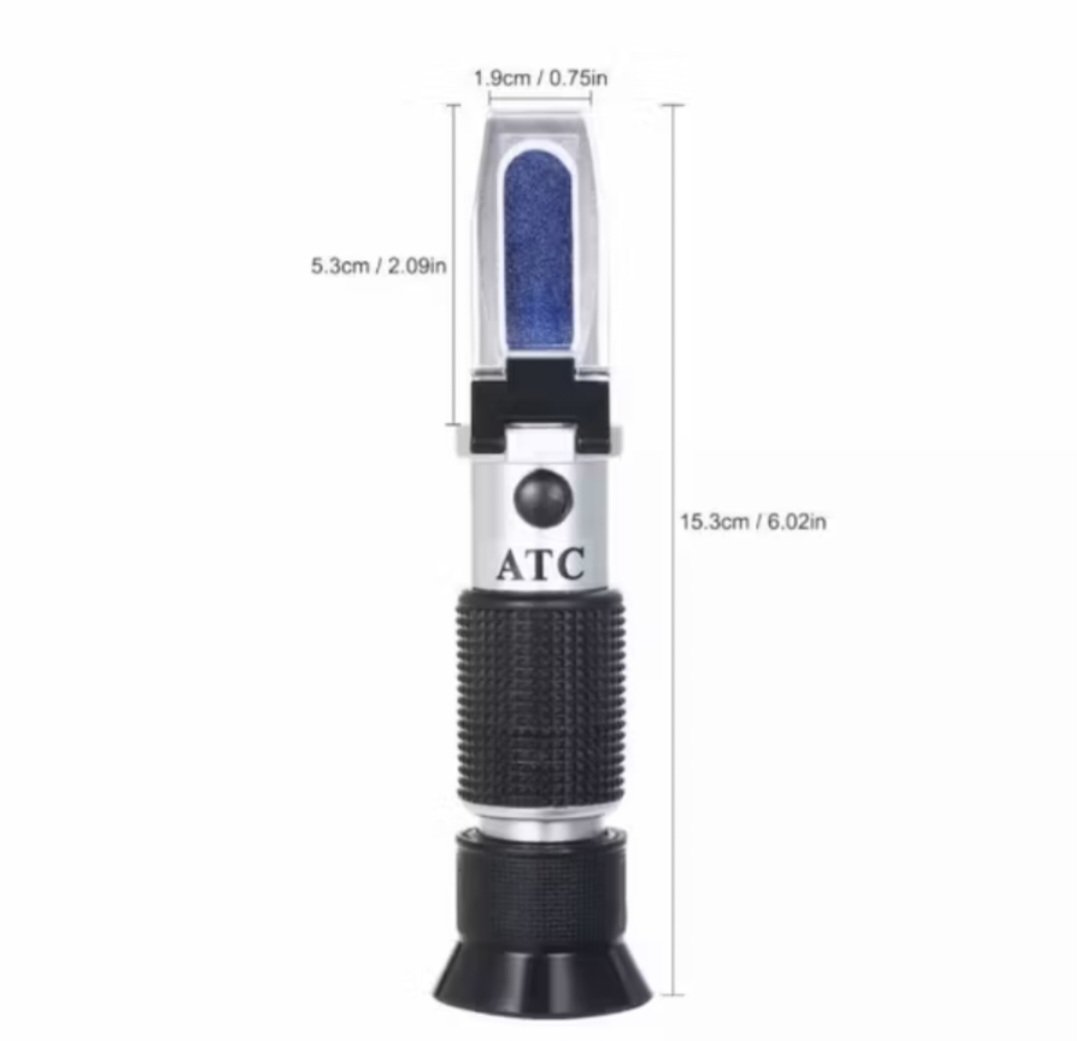 CÂY ĐO KHÚC XẠ ĐO ĐỘ MẶN NGỌT KIỂM TRA NƯỚC