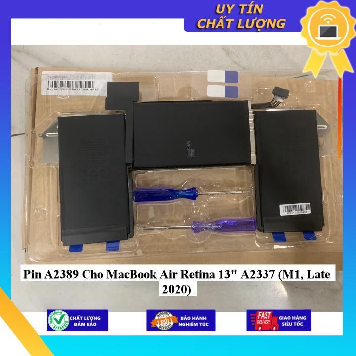 Pin A2389 Cho MacBook Air Retina 13&quot; A2337 (M1, Late 2020) - Hàng Nhập Khẩu New Seal