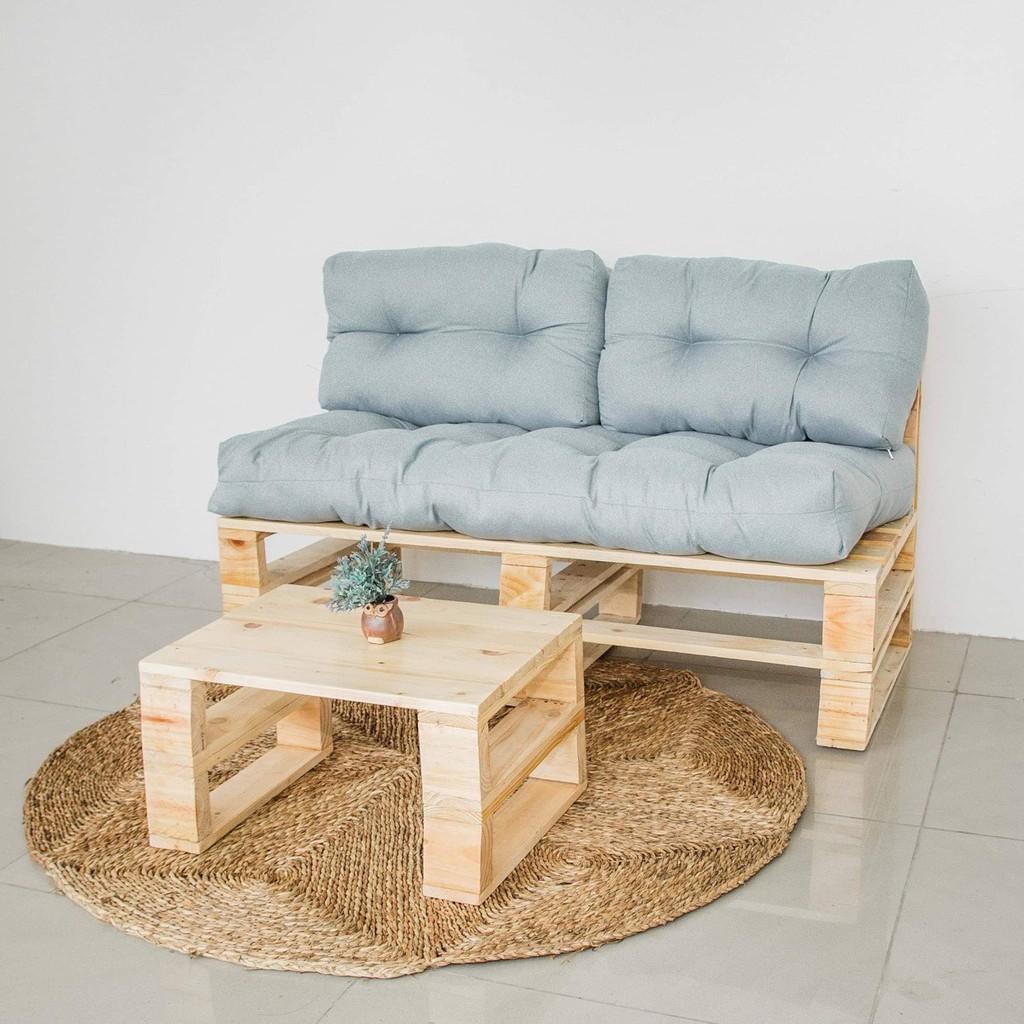 Ghế Sofa Gỗ, Ghế sofa pallet, Size 120x40x30cm