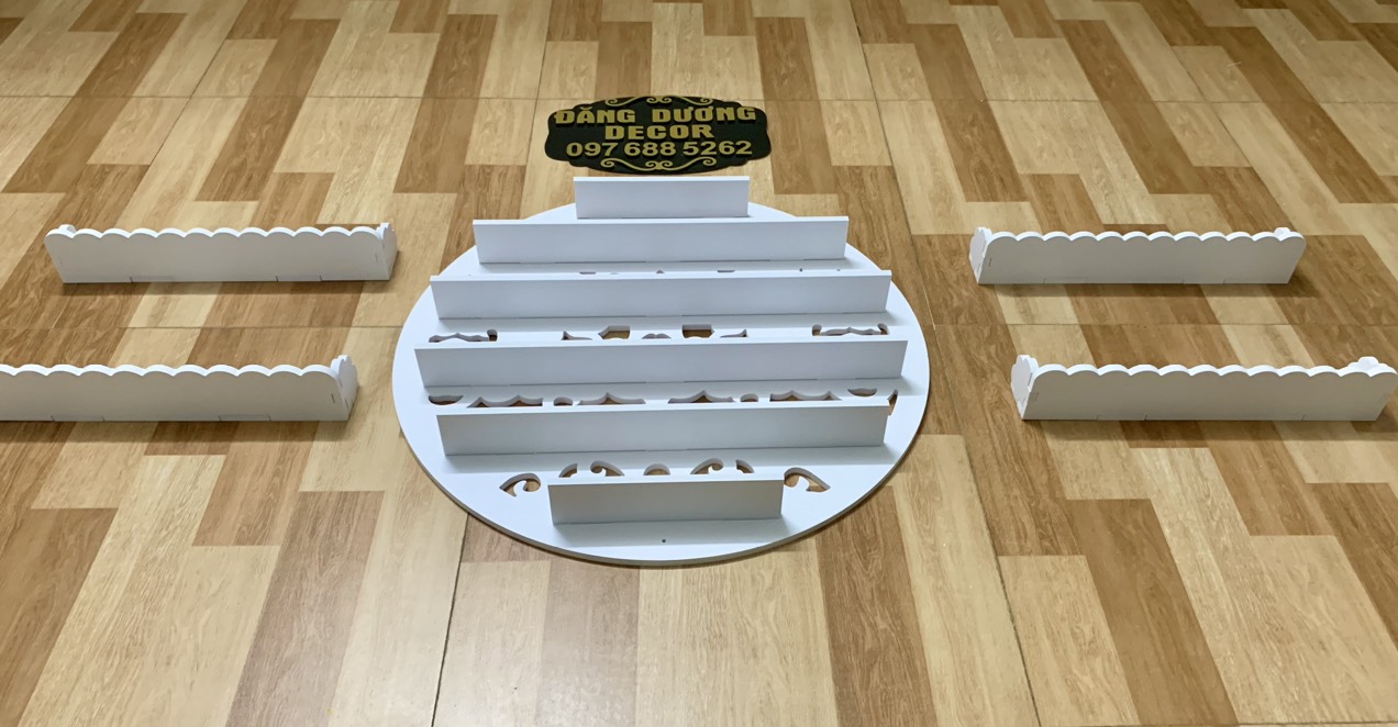KỆ TRÒN ĐỂ SƠN - NHÌN RẤT ĐẸP VÀ XINH Ạ