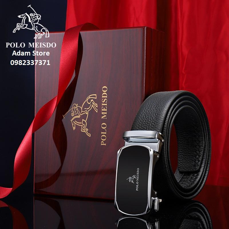 Thắt Lưng Nam Dây Lưng Nam Cao Cấp Hàng Hiệu POLO MEISDO Da Bò Thật 100% Sang Trọng Đẳng Cấp Bảo Hành 1 Năm PL24