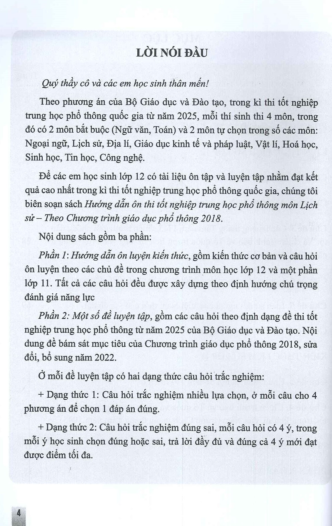 Hướng Dẫn Ôn Thi Tốt Nghiệp THPT Môn LỊCH SỬ (Năm 2024 - 2025) - Nguyễn Văn Ninh (Chủ biên), Lê Hiến Chương