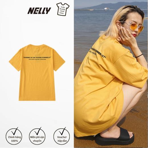 Áo T-shirt Nelly Heybig Nam Nữ Mẫu Mới Mùa Hè 2022 Rộng Rãi Tay Lỡ