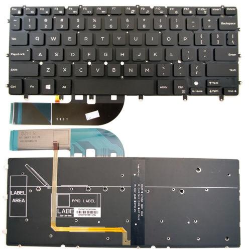 Bàn phím dùng cho laptop Dell XPS 13 9343 13 9350 9360 0DKDXH NSK-LS0BW